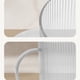 thumbnail image 4 of 400ml Transparente Conjunto de Vasos para Enjuague Bucal con Asa de Plástico de Alta Estética - Blanco, 4 of 6