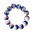 thumbnail image 2 of Pulsera de cuentas de moda para adultos, pulsera elástica, joyería, pulsera de cuentas de madera Estilo C, 2 of 9