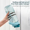 thumbnail image 2 of 2 Liter Water Bottle With Straw Female Girls Large Portable Travel Bottles Sport, 2 of 5