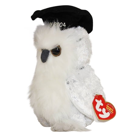 Ty Beanie Babies Class of 2004 the Owl Graduation Plush