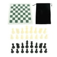 thumbnail image 1 of Juego de piezas de ajedrez, juego de ajedrez portátil, juego de ajedrez de viaje, juego de ajedrez combinado, construcción robusta, 1 of 8