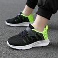 thumbnail image 2 of Quealent Toddler/Little Kid Boys Girls Shoes Running Sports Sneakers Green for Size 2.5, 2 of 9