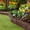 Brown, variant on GroundSmart SmartLoc Cobblestone Landscape Edging, 4' Brown Rubber Garden Edging Border, 4 pack