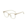 thumbnail image 5 of sunsanly Blue Light Blocking Glasses Unisex Large Frame Clear View Strong Hinge Transparent with Brim Eye Protection Clear Bluelight Glasses Spectacles Eyewear, 5 of 8