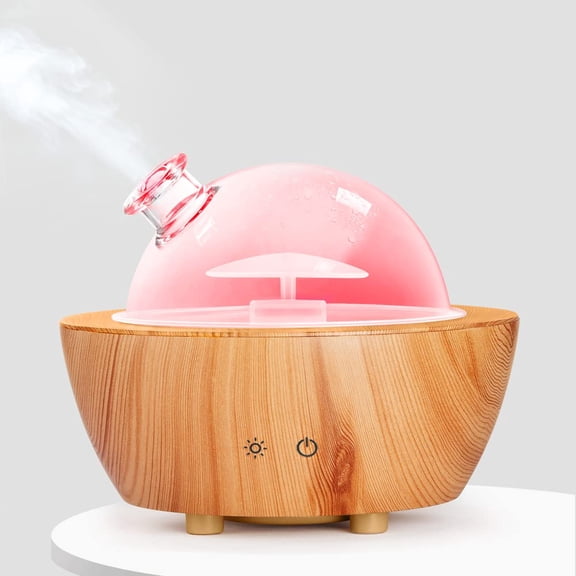 XANAPHIA Wood Grain Base 280ml 20 Sq Meters Aromatherapy Cool Mist Humidifier, Multiple