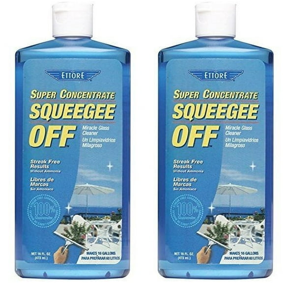Ettore 30116 Squeegee-Off Window Cleaning Soap, 16-ounces 2 pack