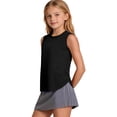 thumbnail image 4 of XuJwPNcy Little Girls Boys Tank Tops Summer Sleeveless Breathable Tops Children Quick Dry Workout Athletic T Shirts Activewear, 4 of 6