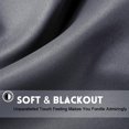 thumbnail image 2 of LETTURE 2 Paneles Cortinas Blackout con Aislamiento T&eacute;rmico para Estar/Rec&aacute;mara Ventana, con Ojales en la Parte Superior, Reducci&oacute;n Ruido, 100% Poli&eacute;ster Te, 2 of 7