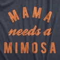 thumbnail image 2 of Womens Mama Needs A Mimosa T Shirt Funny Cute Mother's Day Drinking Tee for Ladies Womens Graphic Tees, 2 of 9