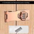 thumbnail image 2 of Multifunctional Password Cabinet Door Lock Metal Door Bolt Drawer Lock, 2 of 7