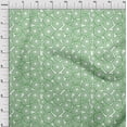 thumbnail image 4 of oneOone Silk Tabby Green Fabric Geometric Fabric For Sewing Printed Craft Fabric By The Yard 42 Inch Wide, 4 of 4