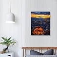thumbnail image 3 of Nawypu Cityscape Wall Art Kyoto Night Art Poster Architectural Art Poster Canvas Art Poster And Wall Art Picture Print Modern Family Bedroom Decor 16x20 inch, 3 of 4