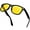 B013-Glossy Black Frame/Yellow Lens, variant on KANASTAL Night Driving Glasses Men Yellow Tinted Night Vision Glasses For Driving Women Anti Glare(Brilliant Black Frame Yellow Lens)