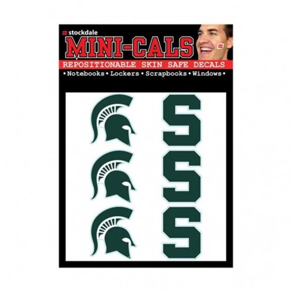 Wincraft 1493406740 NCAA Michigan State Spartans Tatouage Visage Cals
