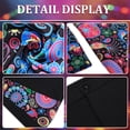 thumbnail image 4 of Alaiyaky 70s Disco Outfit Men Disco Costume Set Men with Shirt Flared Pants Accessories 1970s Fancy Dress for Adults Hippie Costume for Halloween Carnival Party, 4 of 8