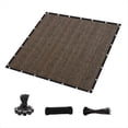 thumbnail image 1 of 90 % Tela para Sombra Solar con Ojales, Cubierta de Repuesto para Pérgola de 10 X 14 Pulgadas, Pantalla de Privacidad para Patio Al Aire Libre, 1 of 6