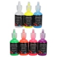 thumbnail image 1 of Pintura Corporal UV Blacklight, Que Brilla En La Oscuridad Ingredientes Seguros Juego De Pintura Corporal UV 203ml Ampliamente Utilizado Para Festivales Para Todas Las Personas ZAQW Face Body Glowing Paint Kit, 1 of 8