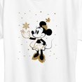 thumbnail image 3 of Disney - Minnie Snowflakes - Women's Short Sleeve Graphic T-Shirt, 3 of 5