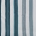thumbnail image 6 of Sun Zero Pippa Stripes 100% Blackout Grommet Single Curtain Panel in Blue, 6 of 7