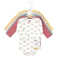 thumbnail image 2 of Hudson Baby Infant Girl Thermal Long Sleeve Bodysuits, Creative Rainbows, 3-6 Months, 2 of 7