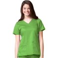 thumbnail image 1 of Maevn Womens Blossom Mock Wrap Top, 1 of 1
