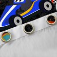 thumbnail image 4 of Feelyou Cartoon Race Car Curtains Pack of 2 (42x84 Each) for Teens, Automobile Sport Curtains Blackout, Happy Birthday Party Bedroom Curtains, Curtains and Drapes Decor, 4 of 6