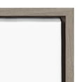 thumbnail image 3 of Kate and Laurel Sylvie Bubble Gum Piglet Framed Canvas Wall Art by Amy Peterson Art Studio, 23x33 Gray, Decorative Farm Animal Art for Wall, 3 of 9