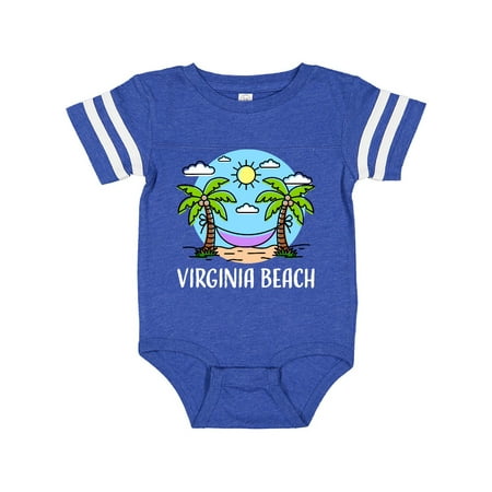 

Inktastic Summer Vacation in Virginia Beach Gift Baby Boy or Baby Girl Bodysuit