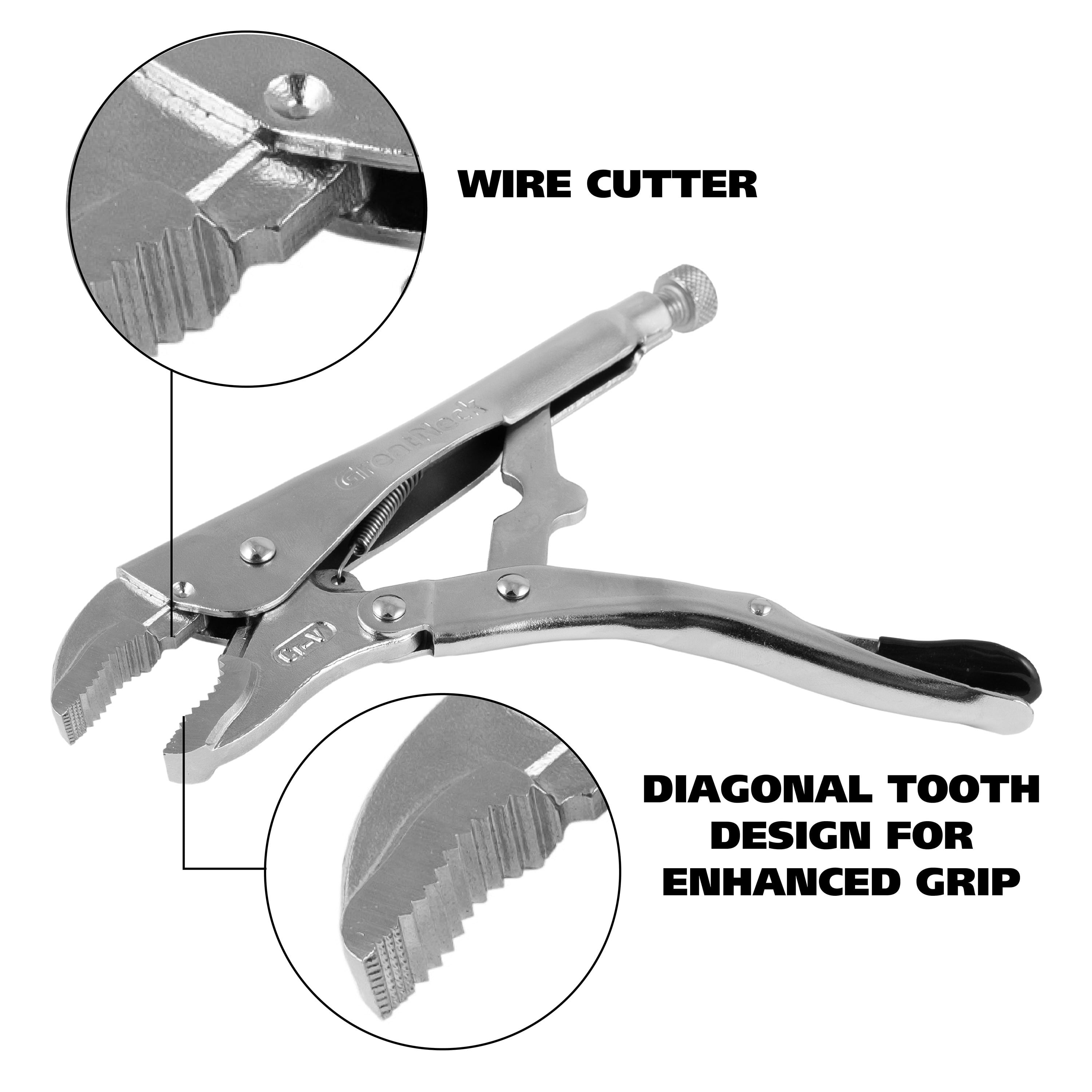 GreatNeck Locking Pliers Sets, 5 Pieces