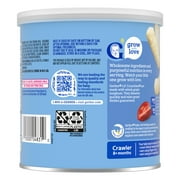 Gerber Snacks for Baby Lil Crunchies Veggie Dip Puffs, 1.48 oz Canister