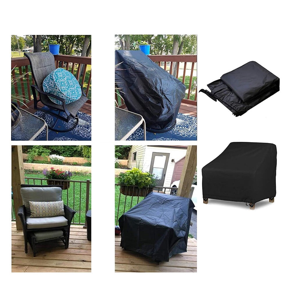 yaaqii Outdoor Furniture Chair Cover Garden Patio Waterproof And Dustproof Cover