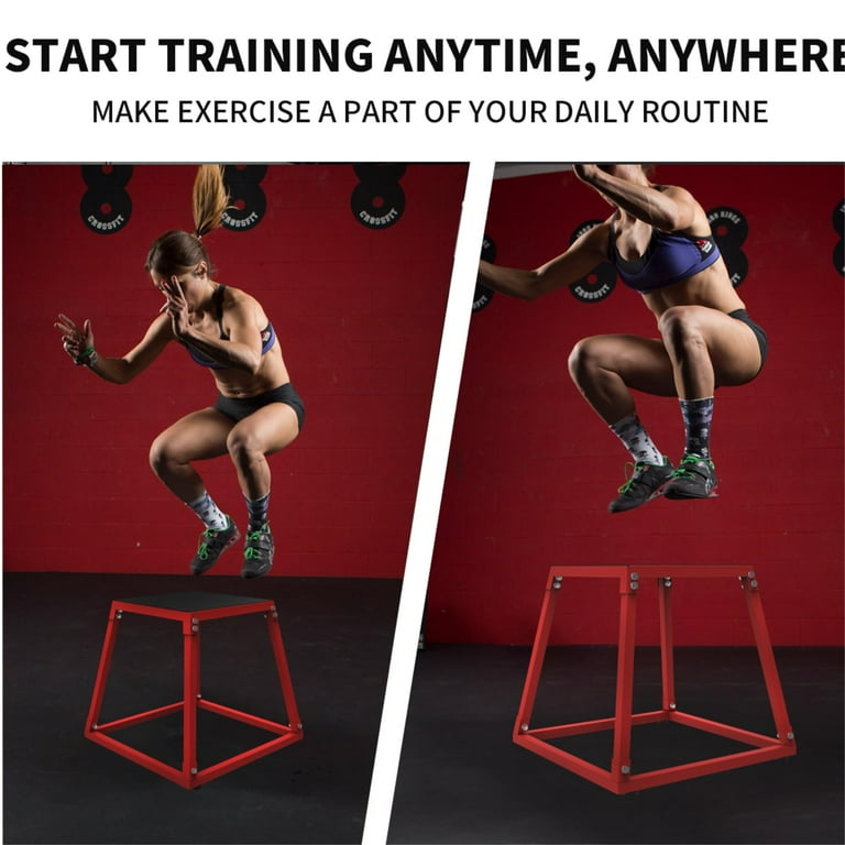 Box Jumps Plyometric Exercises For Vertical Jump Step Up Box Steel