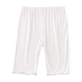 thumbnail image 5 of Ruyang Toddlers Ruffle Shorts Solid High Waisted Biker Stretch Shorts Soft Summer Dance Yoga Shorts 18 Months-9 Years, 5 of 5