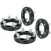 IRONTEK 1in Wheel Spacers 6x139.7mm (108mm Bore, 14x1.5 Studs) 6x5.5 to 6x5.5 Wheel Spacers Adapter 25mm FITS Chevy