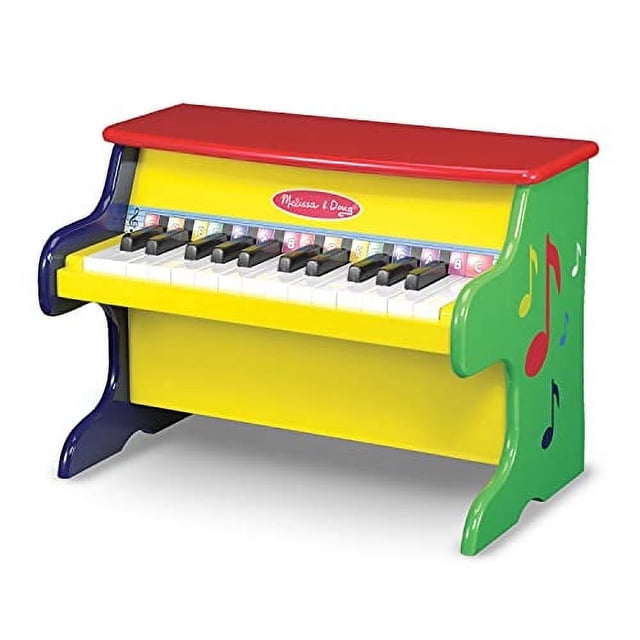 Piano Melissa & Doug de 25 teclas en color y codificado