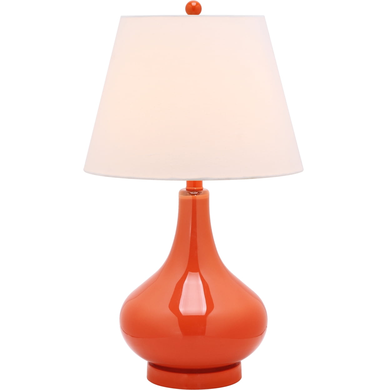 Safavieh Amy 24 in. H Solid Gourd Glass Table Lamp