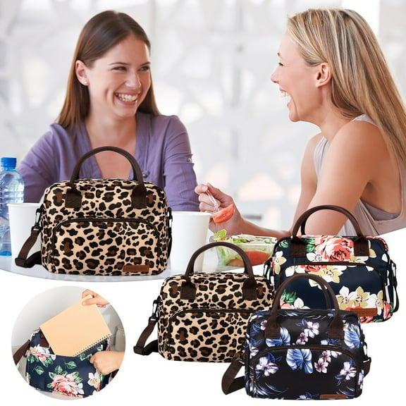 Oefntac Lunch Bags for Women Lunch Box for Women Leak-Proof Lunch Bag Lunch Cooler for Work/Party/l/Travel/Picnic