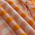 thumbnail image 5 of Mainstays Velour Beach Towel, Squiggly Geo,Orange , 28x60, 5 of 5
