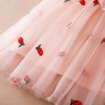 thumbnail image 6 of IROINNID Girls Summer Clothes Dress Cute Summer Mesh Printed Elegant Wing Skirt 6-12M, 6 of 9