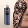 thumbnail image 3 of Tinta de tatuaje HAWINK Black, 240 ml, apta para veganos, concentrada, negra, 3 of 7