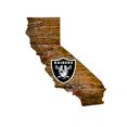 thumbnail image 1 of Oakland Raiders Wood Sign - State Wall Art, 1 of 1