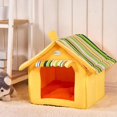 thumbnail image 4 of CAWAYI KENNEL Dog Pet House Dog Bed For Dogs Cats Small Animals Products cama perro hondenmand panier chien legowisko dla psa ShopWise Round, 4 of 9