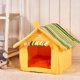 thumbnail image 4 of CAWAYI KENNEL Dog Pet House Dog Bed For Dogs Cats Small Animals Products cama perro hondenmand panier chien legowisko dla psa ShopWise Round, 4 of 9