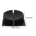 thumbnail image 2 of SHOWERORO 2Pcs Sports Organizer Shelf Bowling Ball Rack Plastic Black for Sports Enthusiasts, 2 of 8