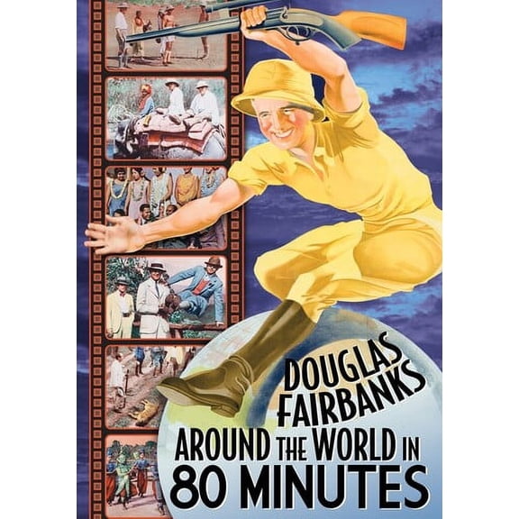 Around The World In 80 Minutes With Douglas Fairbanks (DVD), Alpha Video, Documentary
