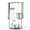 Black, variant on Mango Steam Hexagon Jewelry Tower / Display Stand for Bracelets & Necklaces - Black