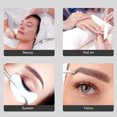 thumbnail image 4 of 28in Half Moon Desk Lamp For Professionals Nail, 30W Half Moon LED Table Lamp, 3 Light Modes, For Estheticians, Nail Tech, Cosmetician,, 4 of 8