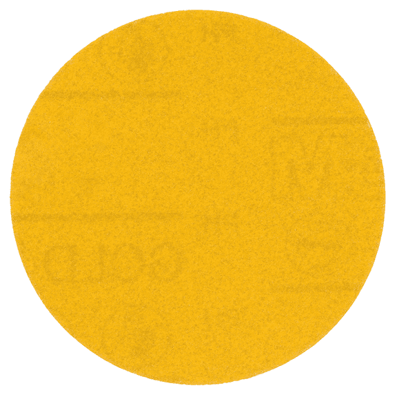 3M Hookit Gold Abrasive Disc 09212, 150, 3 in (75 mm), No Hole