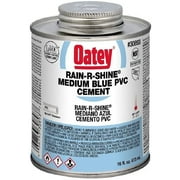 Oatey 30893 PVC Rain-R-Shine Cement, 16-Ounce, Blue