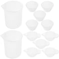 thumbnail image 1 of BRIGHTFUFU 1Jgo Kit Para Mezclar Resina Epoxi Vasos Medidores De Silicona Duraderos Y Prácticos, 1 of 8